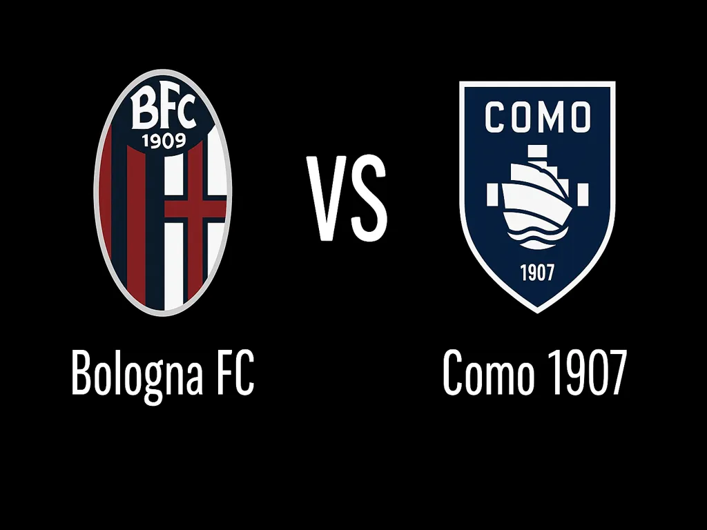Bologna recebe o Como no Renato Dall’Ara pela 2ª rodada da Serie A 2025/26.