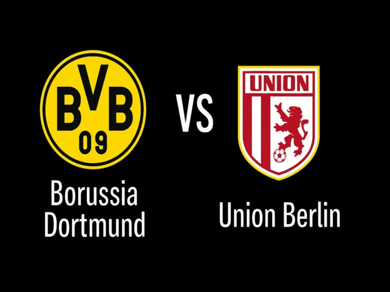 Borussia Dortmund recebe o Union Berlin no Signal Iduna Park pela 2ª rodada da Bundesliga 2025/26.