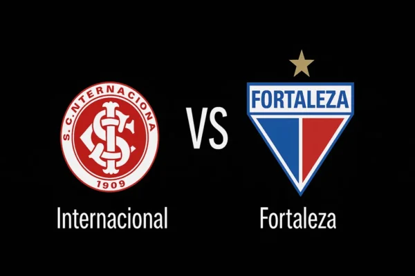 Internacional recebe o Fortaleza no Beira-Rio pela 22ª rodada do Brasileirão 2025.