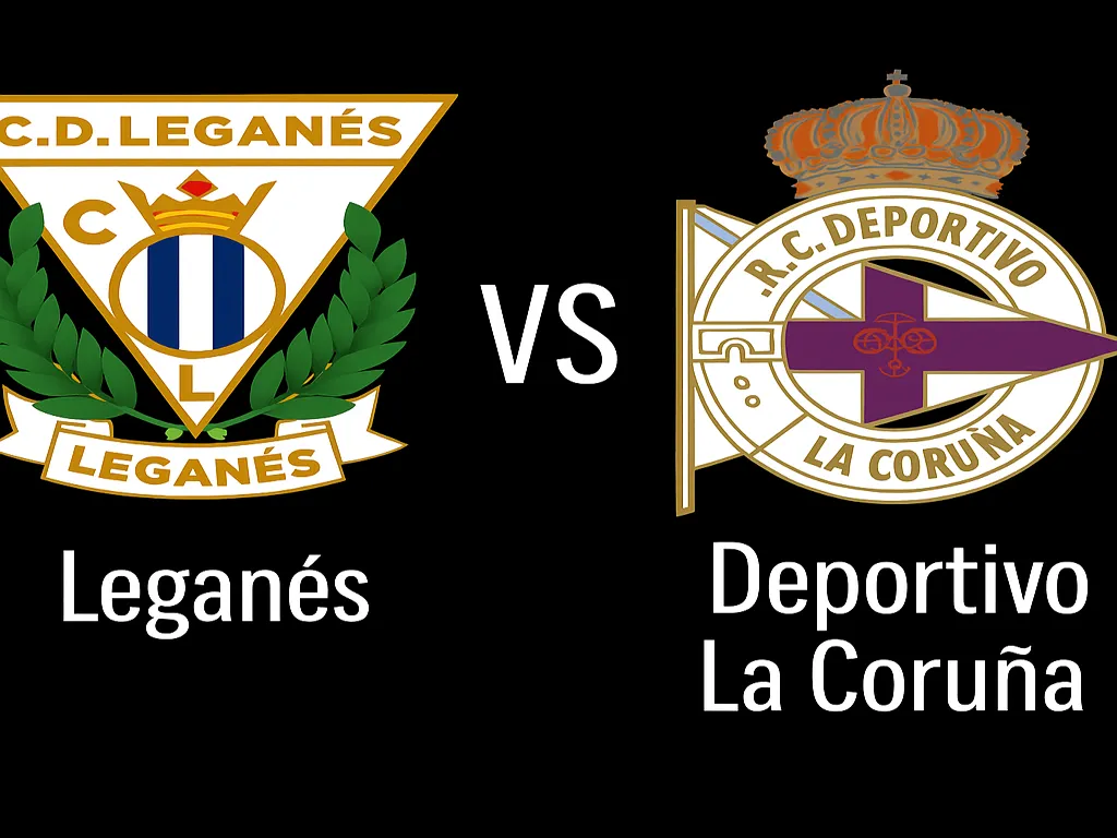 Leganés recebe o Deportivo no Estadio Municipal/Ontime Butarque pela 3ª rodada da LaLiga Hypermotion 2025/26.
