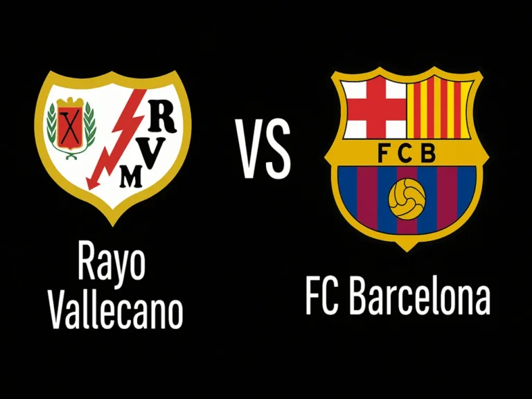 Barcelona visita o Rayo no Estadio de Vallecas pela 3ª rodada da LaLiga 2025/26.