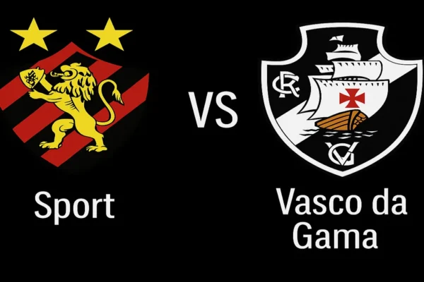 Sport recebe o Vasco da Gama na Ilha do Retiro pela 22ª rodada do Brasileirão 2025.