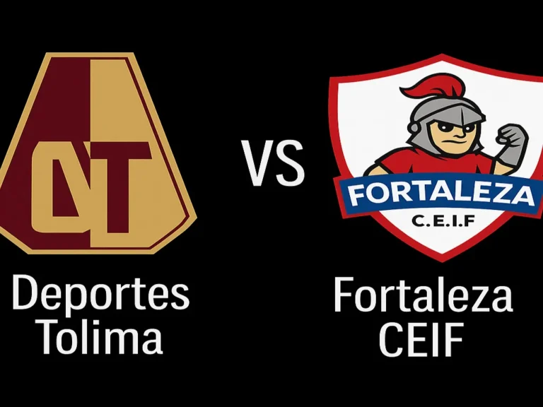 Deportes Tolima enfrenta o Fortaleza CEIF no Estadio Manuel Murillo Toro pela 9ª rodada do Clausura 2025.
