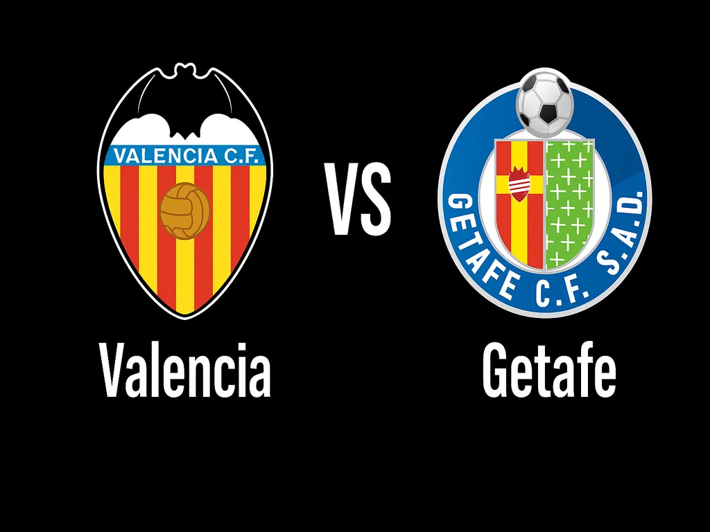 Duelo Valencia vs Getafe no estádio Mestalla pela LaLiga, sexta à noite