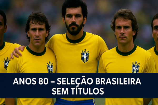 Anos 80 – Seleção Brasileira sem Títulos