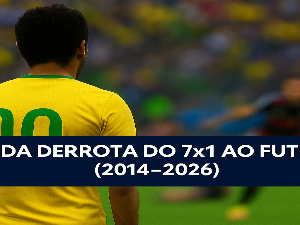 Da derrota de 7x1 para a Alemanha em 2014 até a preparação para a Copa de 2026, a Seleção Brasileira busca o hexacampeonato com Neymar, Vinícius Júnior, Rodrygo e Endrick.