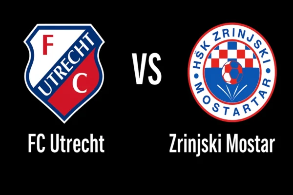 FC Utrecht recebe o Zrinjski Mostar no Stadion Galgenwaard pela 2ª mão do playoff da Europa League