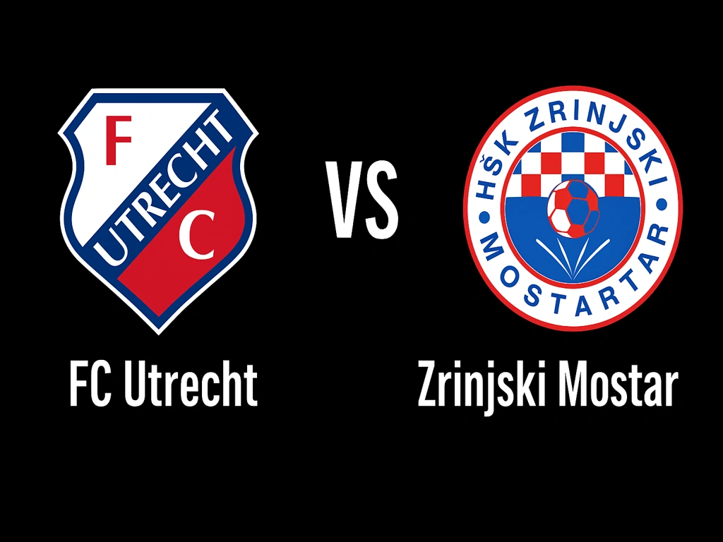 FC Utrecht recebe o Zrinjski Mostar no Stadion Galgenwaard pela 2ª mão do playoff da Europa League