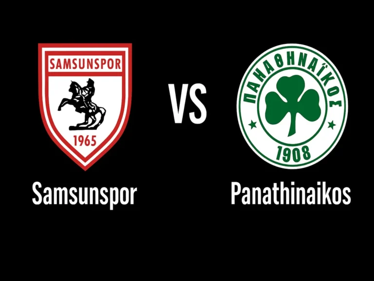 Samsunspor recebe o Panathinaikos no Samsun Yeni 19 Mayıs pelo playoff da Europa League, segundo jogo
